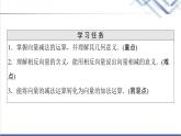 人教B版高中数学必修第二册第6章6.16.1.3向量的减法课件+学案+练习含答案