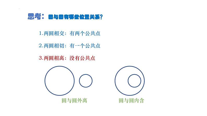 2.5.2  圆与圆的位置关系 课件-2022-2023学年高二上学期数学人教A版（2019）选择性必修第一册第5页