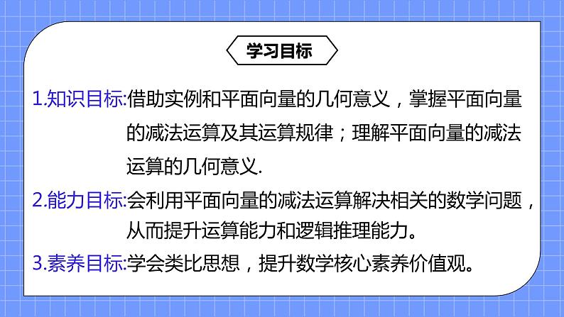 6.2.2《平面向量的减法运算》课件+教案03