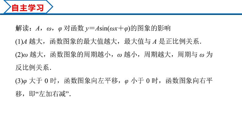 5.6 函数y＝Asin(ωx＋φ)（课件）-2022-2023学年高一数学精品同步课堂（人教A版2019必修第一册）06