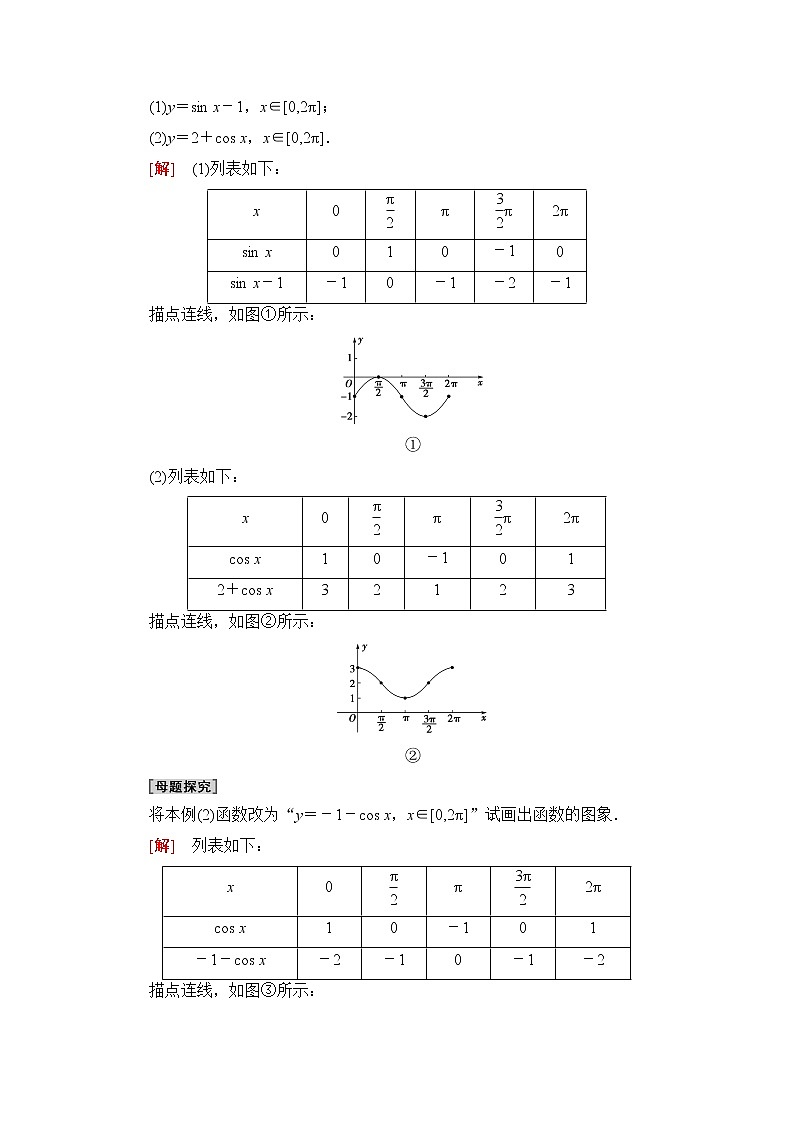 苏教版高中数学必修第一册第7章7.37.3.2第1课时正弦、余弦函数的图象课件+学案+练习含答案03