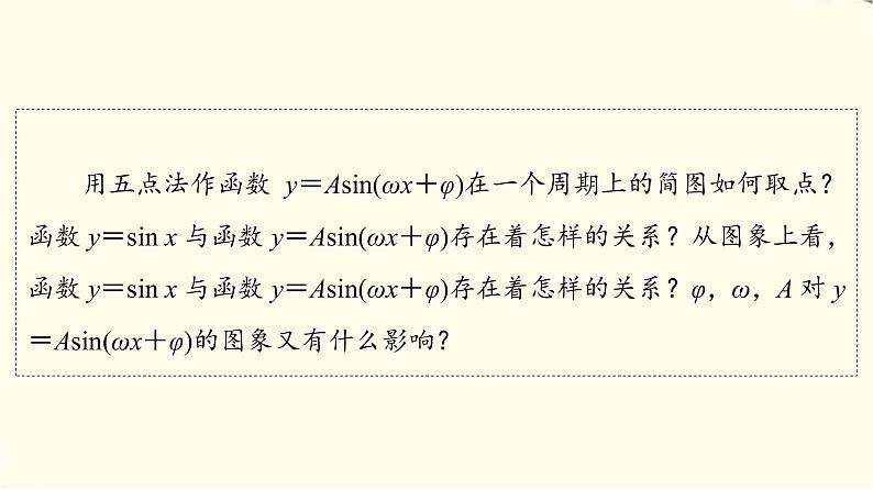 苏教版高中数学必修第一册第7章7.37.3.3函数y＝Asin(ωx＋φ)课件第4页