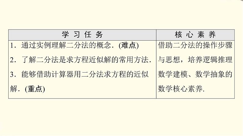 苏教版高中数学必修第一册第8章8.18.1.2用二分法求方程的近似解课件+学案+练习含答案02