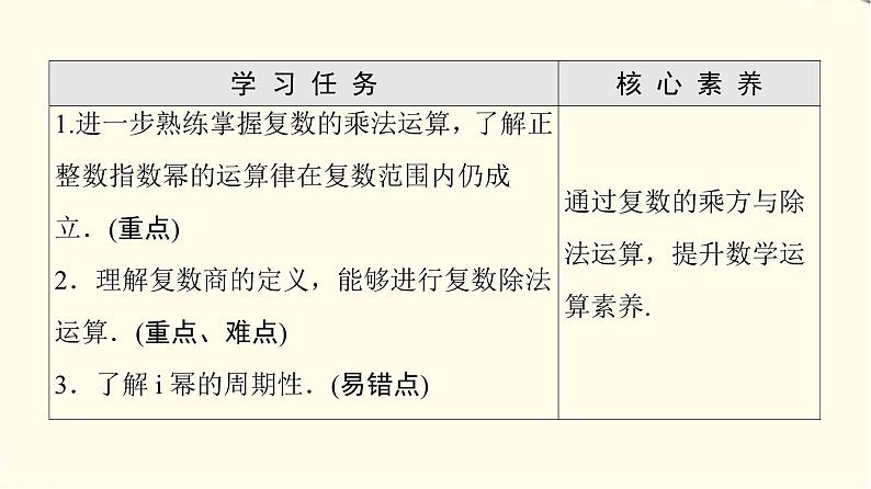 苏教版高中数学必修第二册第12章12.2第2课时复数的乘方与除法课件+学案+练习含答案02