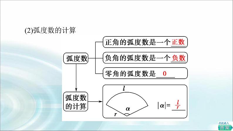 湘教版高中数学必修第一册第5章 5.1 5.1.2弧度制课件+学案+练习含答案06