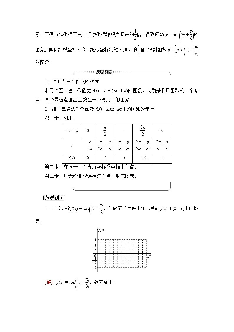 湘教版高中数学必修第一册第5章 5.4 第2课时函数y＝Asin(ωx＋φ)的图象及性质的应用课件+学案+练习含答案02