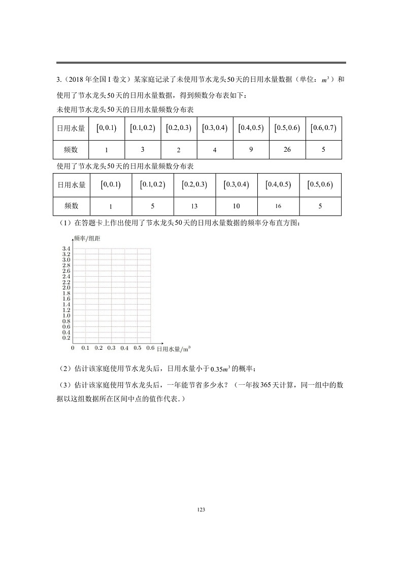 近十年高考数学真题分类汇编14《统计概率二》第3页