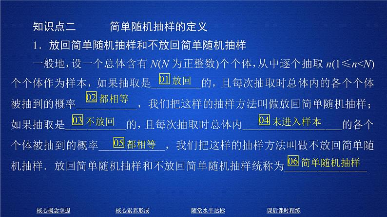 高中数学必修二  《9.1 随机抽样》优秀教学课件第5页