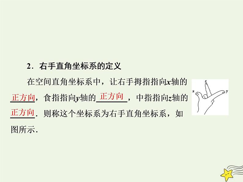 2022秋新教材高中数学第一章空间向量与立体几何1.3空间向量及其运算的坐标表示1.3.1空间直角坐标系课件新人教A版选择性必修第一册第2页