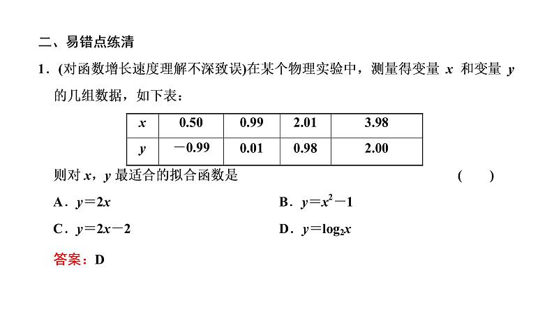 (新高考)高考数学一轮考点复习2.8《函数模型及其应用》课件 第7页