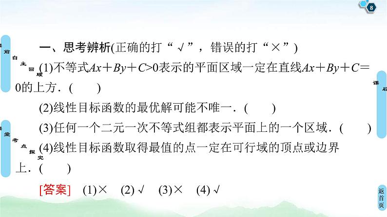 高考数学(理数)一轮复习讲与练7.2《二元一次不等式(组)与简单的线性规划问题》（3份打包，课件+教案+配套练习，含解析）08