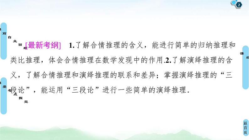 第4节 合情推理与演绎推理 课件 (含解析)第2页