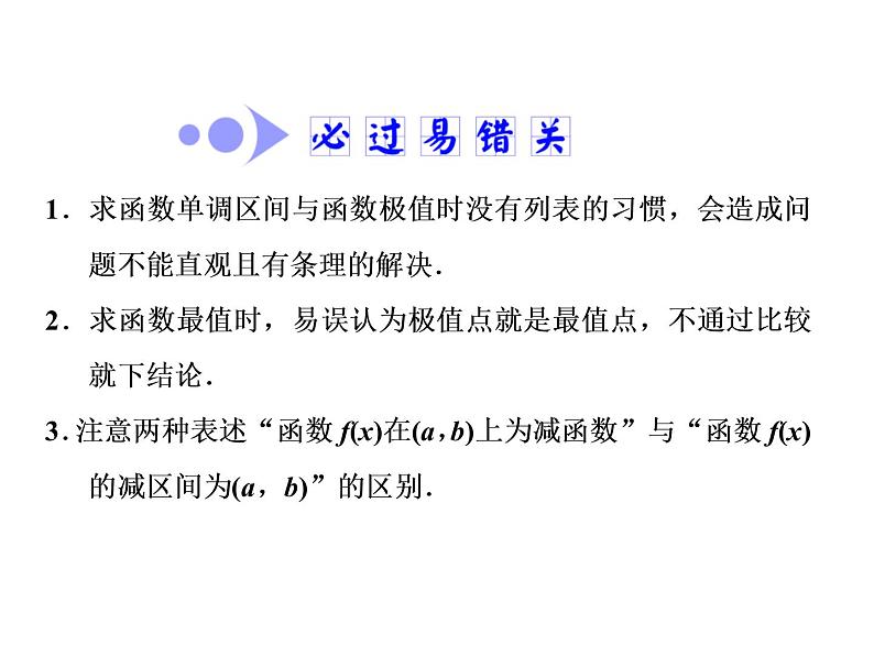 高考数学(文数)一轮复习课件 第二章 函数、导数及其应用 第十一节 第一课时　导数与函数的单调性第5页