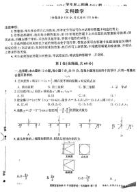 2023成都石室中学高三上学期11月期中考试数学（文）PDF版含解析