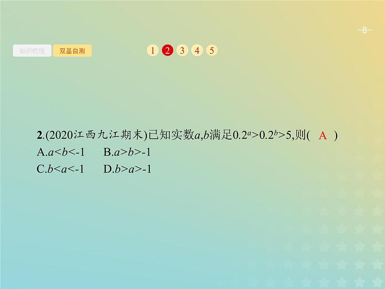 广西专用高考数学一轮复习第二章函数4指数与指数函数课件新人教A版理第8页