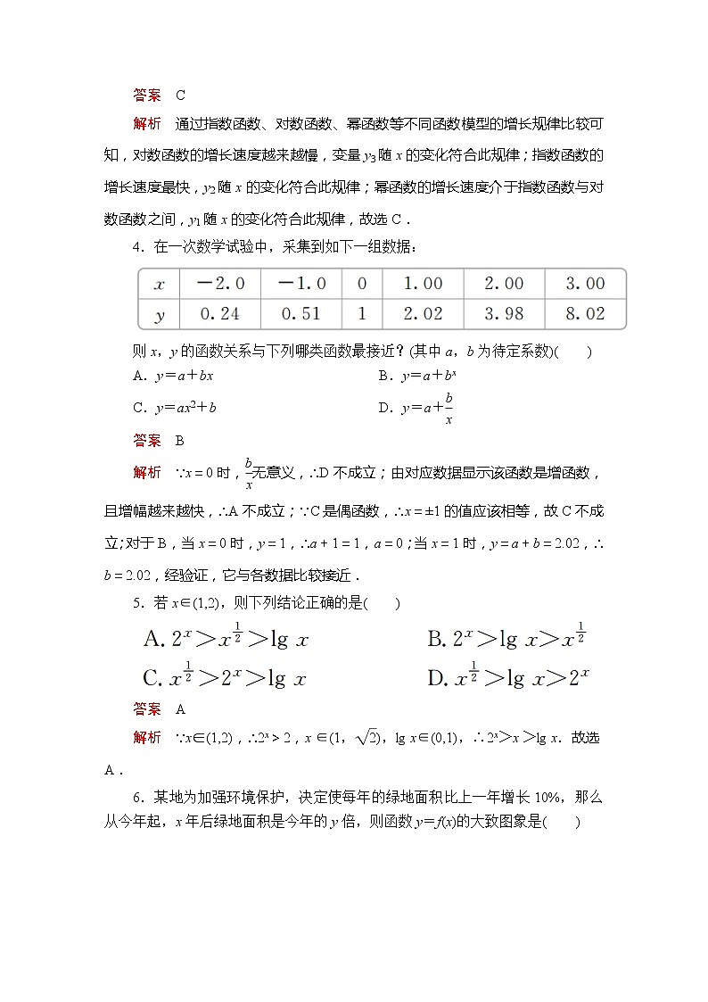 高中数学必修一 4.3  课后课时精练含答案第2页