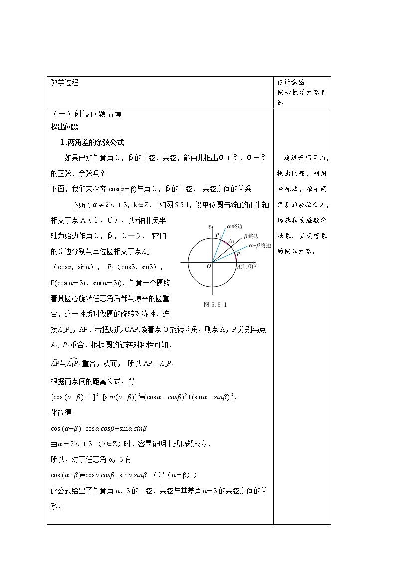 5.5.1 两角和与差的正弦、余弦和正切公式（1）第2页