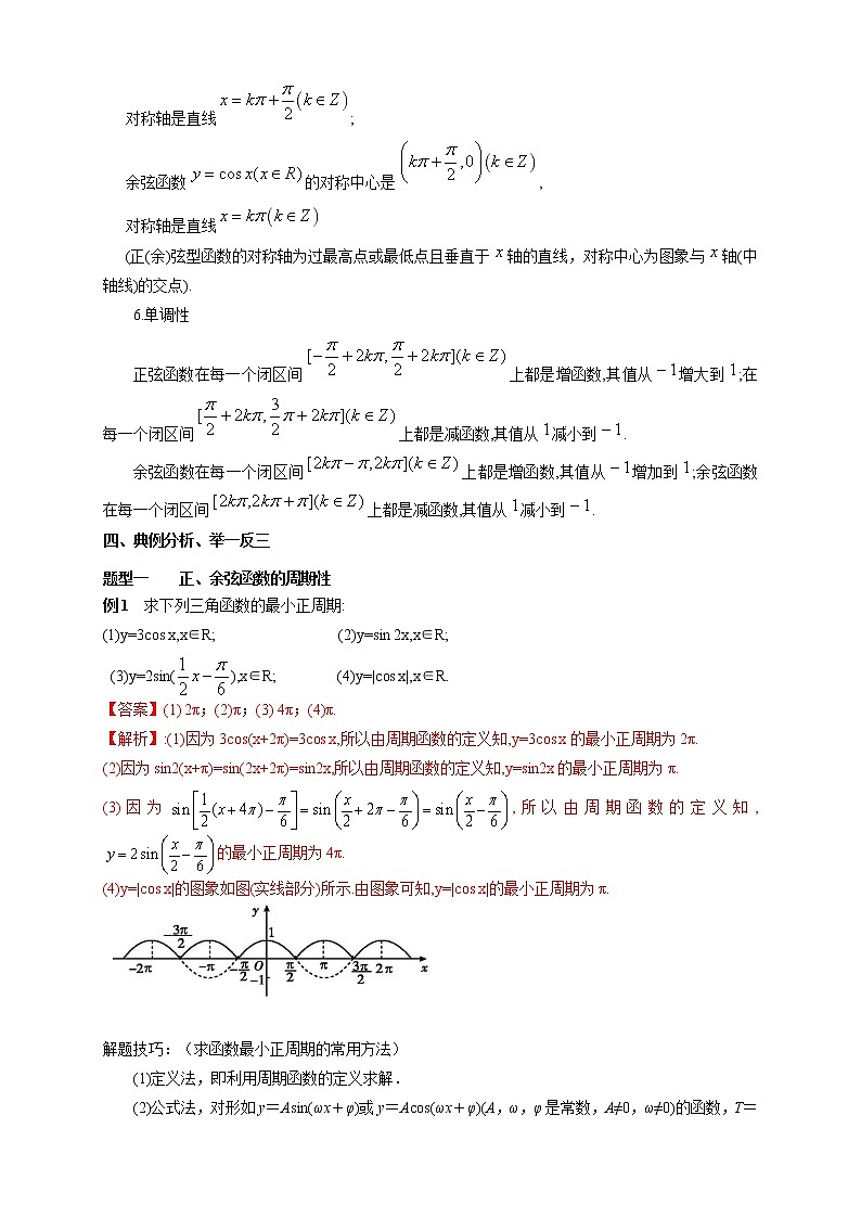 5.4.2 正弦函数、余弦函数的性质（2）第3页
