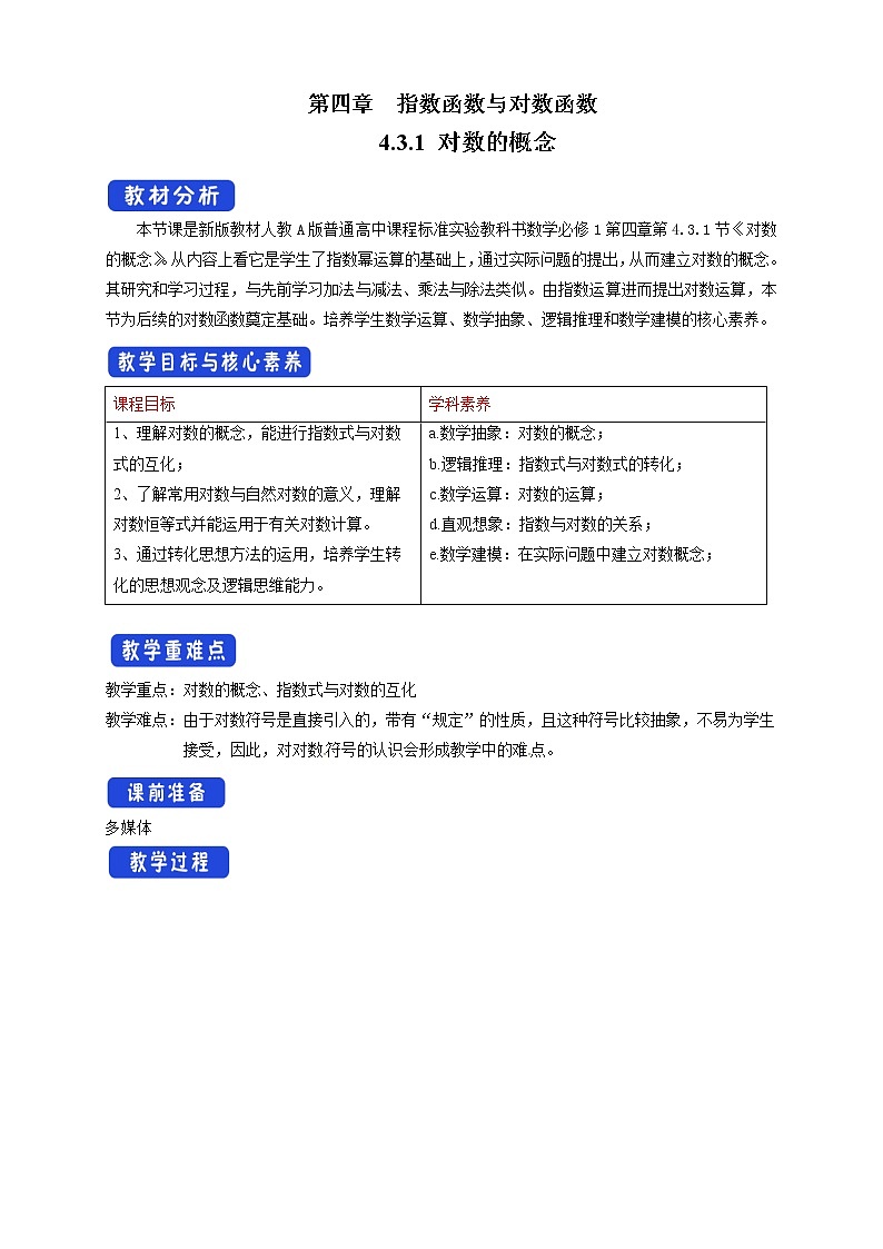 4.3.1 对数的概念（1）第1页