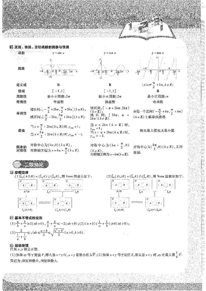2023版高中数学一遍过（必修一）03