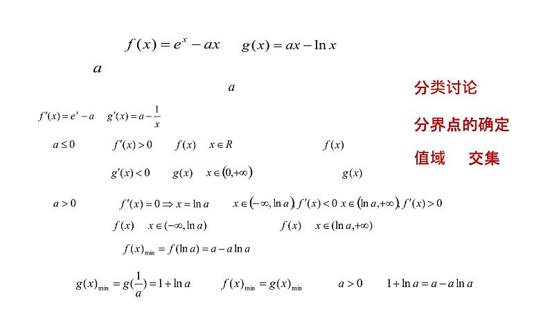 2022年新高考Ⅰ卷导数压轴22题的一题多解及探究讲题比赛课件ppt03