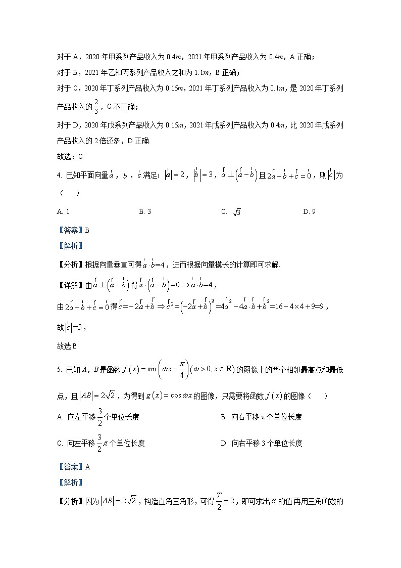 重庆市南开中学2022-2023学年高三数学上学期11月月考试题（Word版附解析）第3页