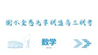 衡水金卷先享联盟高三联考【湖南片区】（正文、答案、网评、PPT）数学