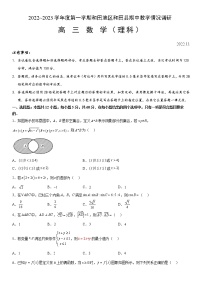 2023维吾尔自治区和田地区和田县高三上学期11月期中考试数学（理）含答案