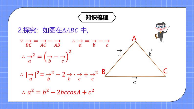 6.4.3《平面向量的应用举例(2)--余弦定理》课件+教案06