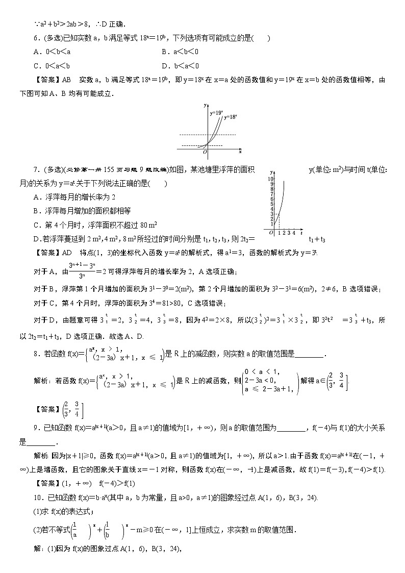 23版新高考一轮分层练案(十)　指数与指数函数第2页