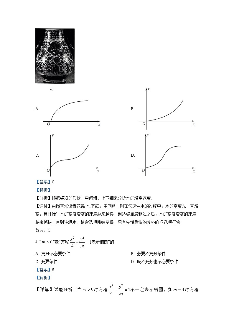 山西省忻州市2023届高三上学期第二次联考数学试题Word版含解析第2页