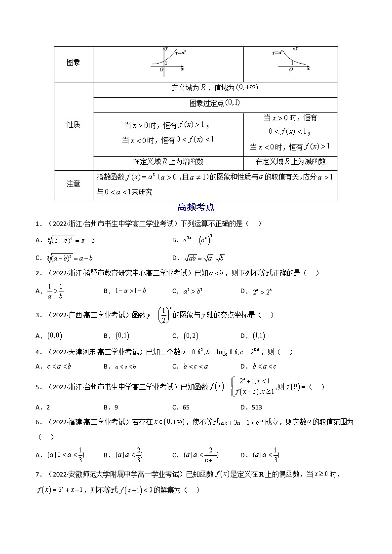 04第四章 指数函数与对数函数（原卷版）第2页