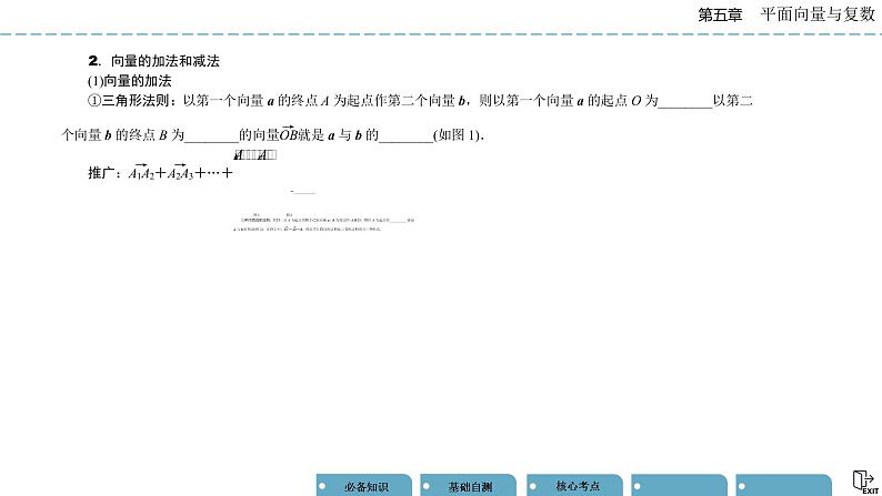 《高考数学总复习》5-1平面向量的概念及线性运算 课件05