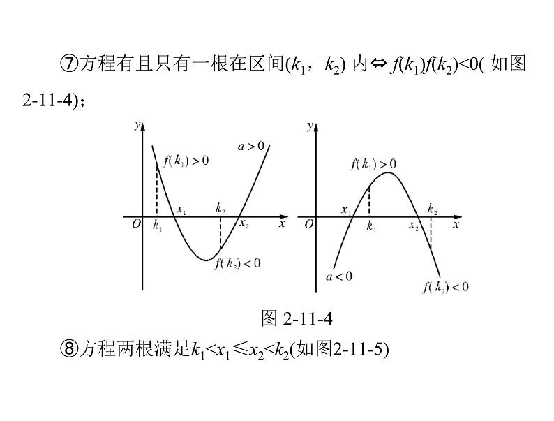 《高考总复习》数学 第二章 第11讲 一元二次方程根的分布[配套课件]08