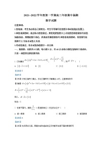 江苏省徐州市2022-2023学年高三数学上学期11月期中抽测试题（Word版附解析）