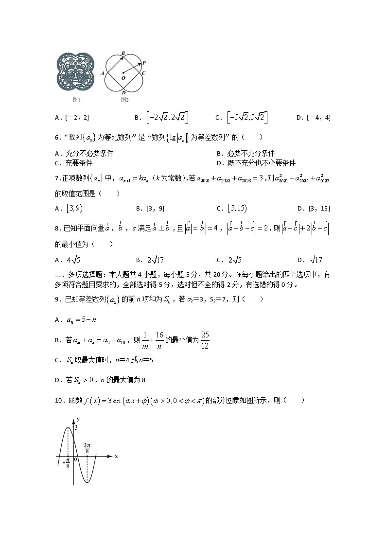 山东省日照市2023届高三数学上学期校际期中联考试题（Word版附解析）第2页