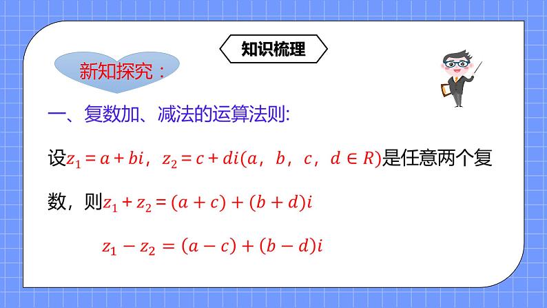 7.2.1《复数的加、减法运算》课件+教案05