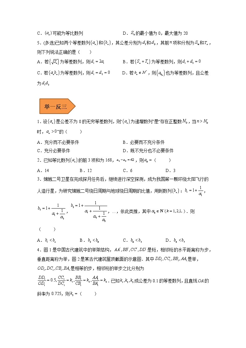 易错点07  数列-备战2023年高考数学考试易错题（原卷版）（全国通用）第2页
