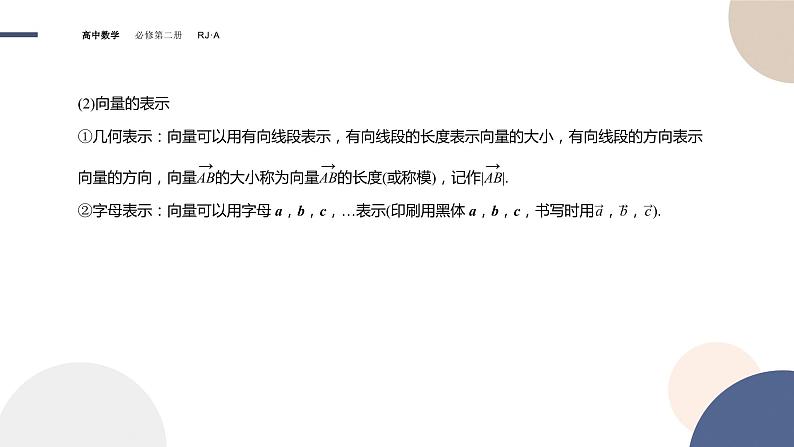 6.1平面向量的概念（课件PPT）第4页