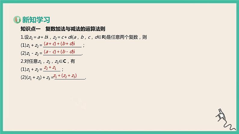 7.2.1《复数的加、减运算及其几何意义》课件03