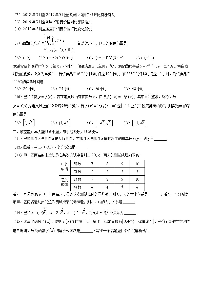 2022北京房山高一（上）期末数学（教师版）第2页