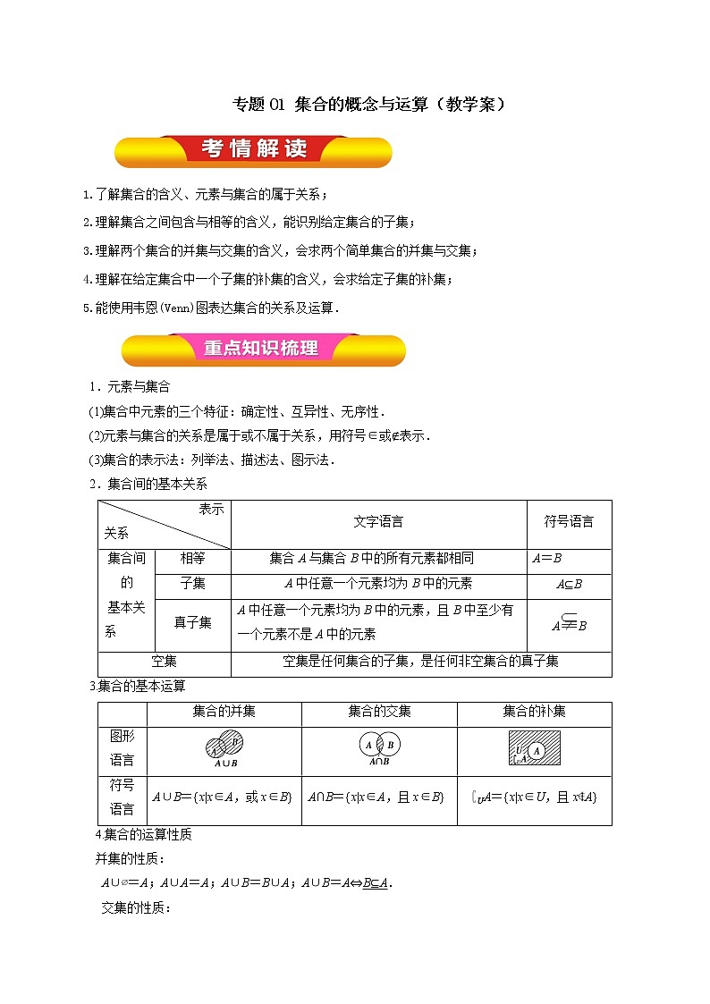 2023高中数学必修一全册期末总复习 试卷学案练习01