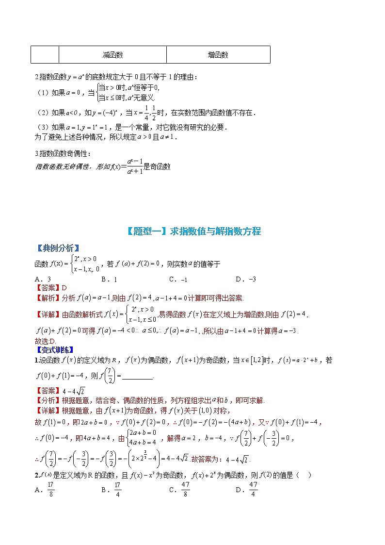 专题12 指数函数性质归类-【巅峰课堂】2022-2023学年高一数学热点题型归纳与分阶培优练（人教A版2019必修第一册）02