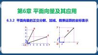人教A版 (2019)必修 第二册6.3 平面向量基本定理及坐标表示教学课件ppt
