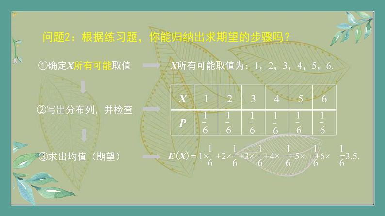 高中数学选择性必修3 精品同步课件  17  离散型随机变量的均值第8页