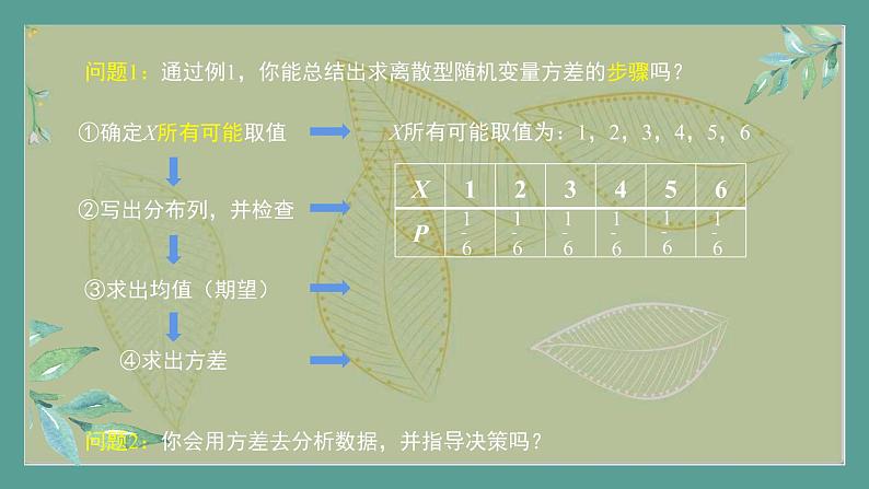 高中数学选择性必修3 精品同步课件  18 离散型随机变量的方差第7页