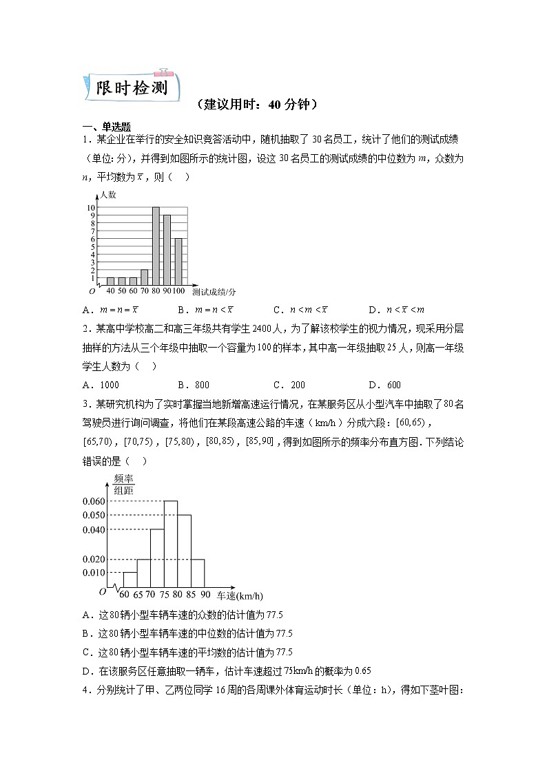 重难点31  随机抽样、用样本估计总体—2023年高考数学【热点·重点·难点】专练（全国通用）（原卷版）02