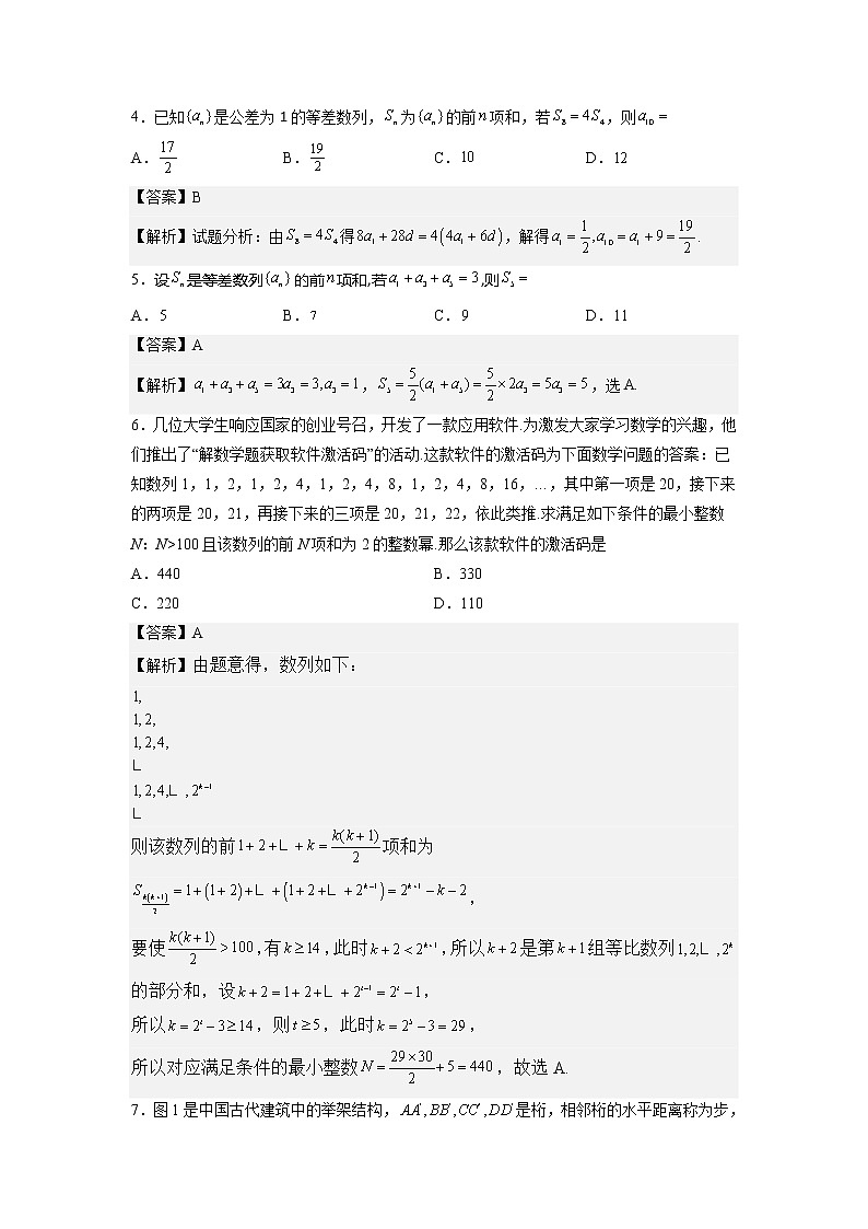 重难点16 等差数列及其前n项和—2023年高考数学【热点·重点·难点】专练（全国通用）（解析版）第3页