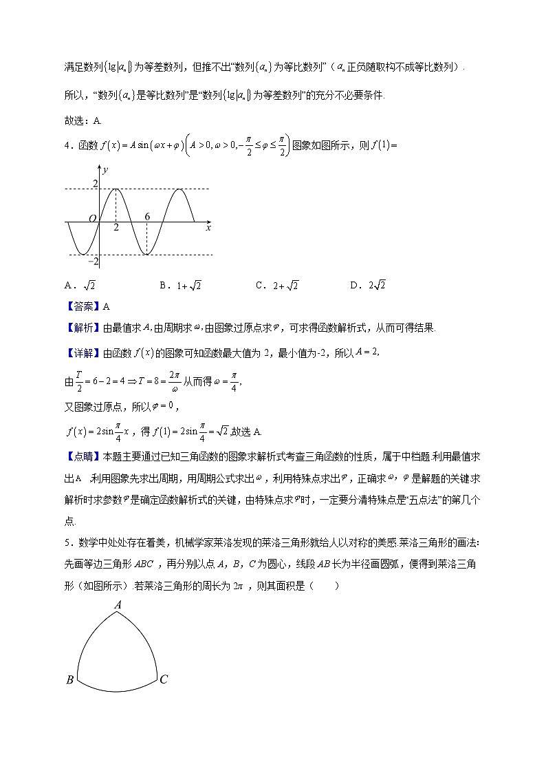 2023届山东省临沂市莒南县莒南第一中学高三上学期期中数学试题（解析版）第2页