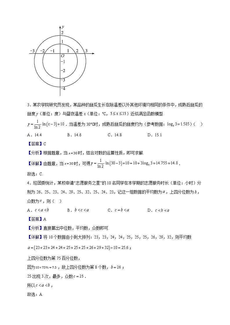 2022-2023学年广西三新联盟高二上学期11月联考数学试题（解析版 ）第2页